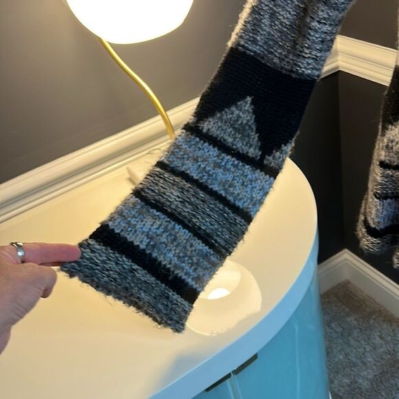 Free People Peplum Wool Alpaca V neck Cardigan - Picture 5 of 6